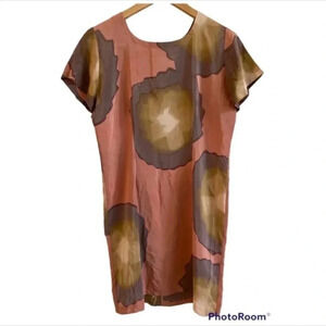 Mosswear Hand Painted Silk Dress
